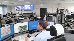 <p>Im neuen Präsidium arbeiten 1.200 Polizisten auf 2.700 Quadratmetern.</p>