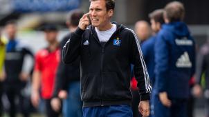 <p>Hamburgs Cheftrainer Hannes Wolf hat es nicht geschafft, den HSV wieder in die 1. Bundesliga zu führen.</p>