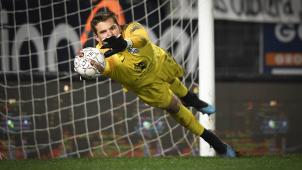 <p>Hendrik Van Crombrugge spielt seit sechs Jahren für die AS Eupen.</p>