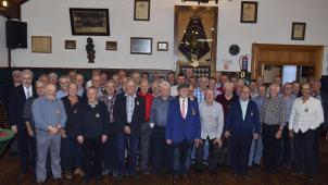 <p>52 ehemalige Soldaten waren der Einladung zu diesem Treffen gefolgt, das von Paul Schumacher (Mitte) mit viel Herz organisiert worden war.</p>
