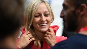 <p>Kathy Hendrich spielt aktuell für die Damen des FC Bayern München.</p>