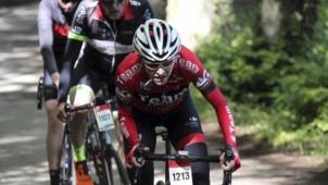 <p>Rita Zinnen tritt beim Granfondo Espace Cycling in die Pedale.</p>