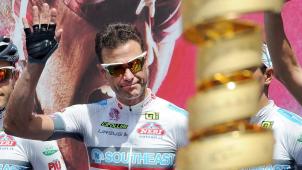 <p>Alessandro Petacchi beim Giro d'Italia im Jahr 2015</p>