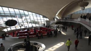 <p>Blick in das TWA-Terminal am New Yorker JFK-Flughafen</p>