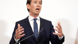 <p>Kurz fackelt nicht lange: Er kündigt die Koalition auf und Neuwahlen an</p>