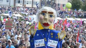 <p>Tausende demonstrierten in Köln für Europa und gegen Populismus.</p>