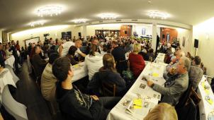 <p>Ein voller Saal, gute Fragen, schlagfertige Kandidaten. So sollte eine Wahldebatte sein. Hier vom Kommunalwahlkampf 2012 in Eupen.</p>