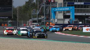 <p>Start zum ersten der beiden Läufe der DTM am Wochenende in Zolder.</p>
