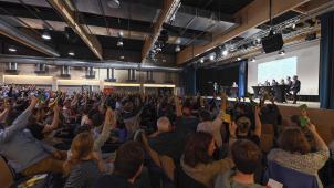 <p>Die GE-Wahldebatte war gut besucht.</p>