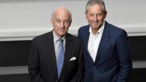 <p>Frank De Bleeckere (rechts) soll umsetzen, was David Elleray erarbeitet hat.</p>