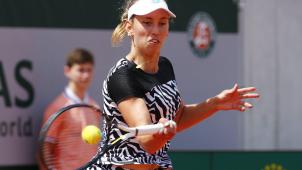 <p>Elise Mertens konnte sich bei ihrem zweiten Auftritt in Paris deutlich steigern.</p>