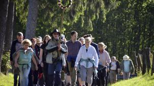 <p>Acht Tage ist die St. Hubertus-Bruderschaft aus Düren-Lendersdorf unterwegs und legt dabei eine Strecke von etwa 320 Kilometern zurück.</p>