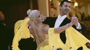 <p>Ein Archivbild aus dem Jahr 2010, als Slawek Lukawsczik mit seiner damaligen Tanzpartnerin beim Eupener Neujahrskonzert auftrat.</p>