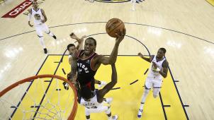 <p>Kawhi Leonard führte seine Toronto Raptors mit 30 Punkten zum Sieg.</p>