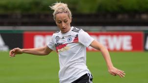 <p>Kathy Hendrich, die ihre ersten Schritte im Fußball beim FC Eupen machte, absolviert ihre erste WM.</p>