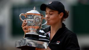 <p>Barty ist die erste australische Siegerin in Paris seit Margaret Court 1973.</p>