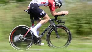 <p>Tim Wellens sorgte beim Zeitfahren bei der Tour de Belgique für einen belgischen Etappensieg.</p>