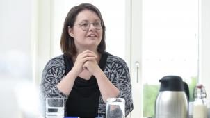 <p>Anna Stuers wird als „Ständige Sekretärin“ den Bürgerdialog begleiten.</p>