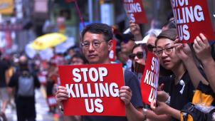 <p>Am Sonntag gingen noch einmal mehr Hongkonger als vor einer Woche auf die Straße.</p>