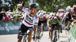 <p>Peter Sagans Formkurve zeigt steil nach oben.</p>