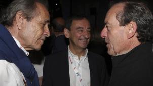 <p>Großes Wiedersehen anlässlich der 24h Le Mans 2019:Jacky Ickx (l.) und Jackie Oliver (r.)</p>