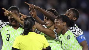 <p>Im Achtelfinale trifft Deutschland auf die temperamentvollen Fußballerinnen aus Nigeria.</p>