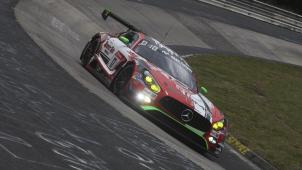 <p>Mit diesem Mercedes-AMG von GetSpeed, hier in der legendären Steilkurve Karussel der Nordschleife, startet Markus Palttala bei den 24h Nürburgring.</p>