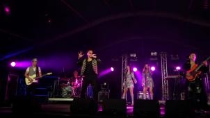 <p>Die Disco Party Show auf dem Festival Vibrations in Malmedy. Bild: NC-Media</p>