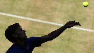 <p>David Goffin scheiterte erst im Finale. Bild: dpa</p>