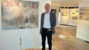 <p>Christian Driessens zeigt in vielen Bildern Flüchtlinge.</p>