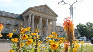 <p>Die „Revitalisierung“ des Gebäudes an der Monheimsallee wird eines der größten städtischen Bauprojekte der kommenden Jahre.</p>