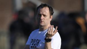 <p>Auf diesem Platz wird man ihn nun öfter antreffen: Dany Broich an der Bütgenbacher Seitenlinie.</p>