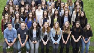 <p>Die Abschlussklasse Allgemeinbildender Übergang.</p>