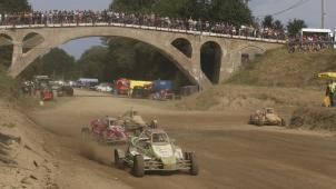 <p>Der Lauf im Bahnschacht in Crombach zählt Jahr für Jahr zu den schönsten Autocross-Rennen des Verbandes.</p>