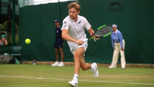 <p>David Goffin ließ sich in seinem Auftaktmatch nicht aus der Ruhe bringen.</p>