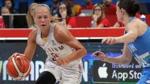 <p>Mit 25 Punkten hatte Spielverteilerin Julie Allemand großen Anteil am Weiterkommen der «Belgian Cats».</p>