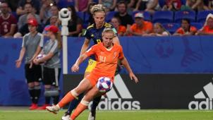 <p>Jackie Groenen traf für die Niederlande.</p>