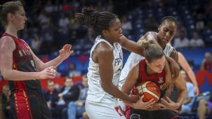 <p>Die Cats und die Französinnen lieferten sich ein packendes Duell.</p>