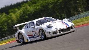 <p>Bei den 24h Spa startet auch dieser Porsche 911 im einmaligen VW-Käfer-Herbie-Look.</p>