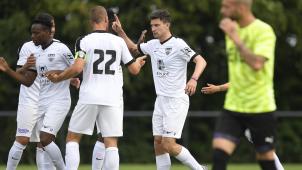 <p>Neuzugang Flavio Chiampichetti traf für die AS Eupen. Bild: David Hagemann</p>