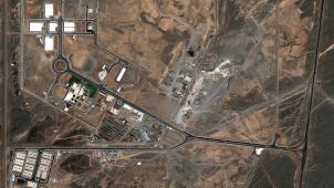 <p>Der Iran will die Urananreicherung je nach technischem Bedarf schrittweise auf 5 bis 20 Prozent erhöhen. Hier die Atomanlage im zentraliranischen Natans. Bild: DigitalGlobe/dpa</p>