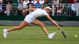 <p>Für Elise Mertens war im Achtelfinale von Wimbledon Endstation.</p>