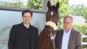 <p>Christopher Ward und Frank Kemperman (r.).</p>