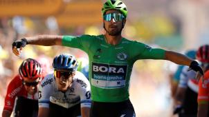 <p>Gegen Peter Sagan war in Colmar kein Kraut gewachsen.</p>