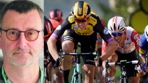 <p>Wout van Aert sorgte am Montag für den dritten belgischen Etappensieg.</p>