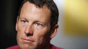 <p>Lance Armstrong bei einem Interview.</p>