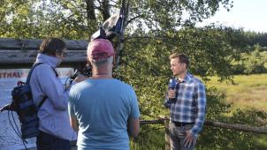 <p>Donald Bäcker liebt seinen Beruf, auch wenn er wie am Dienstag sehr früh aus den Federn muss.</p>