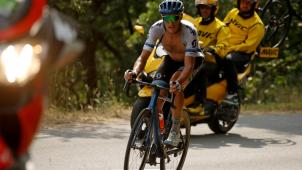 <p>Matteo Trentin schüttelte am Col de la Sentinelle seine Ausreißergefährten ab.</p>