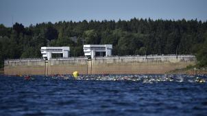 <p>Geschwommenn wird wieder in der Wesertalsperre.</p>