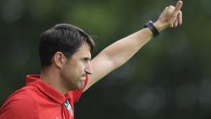 <p>AS-Cheftrainer Benat San José.</p>